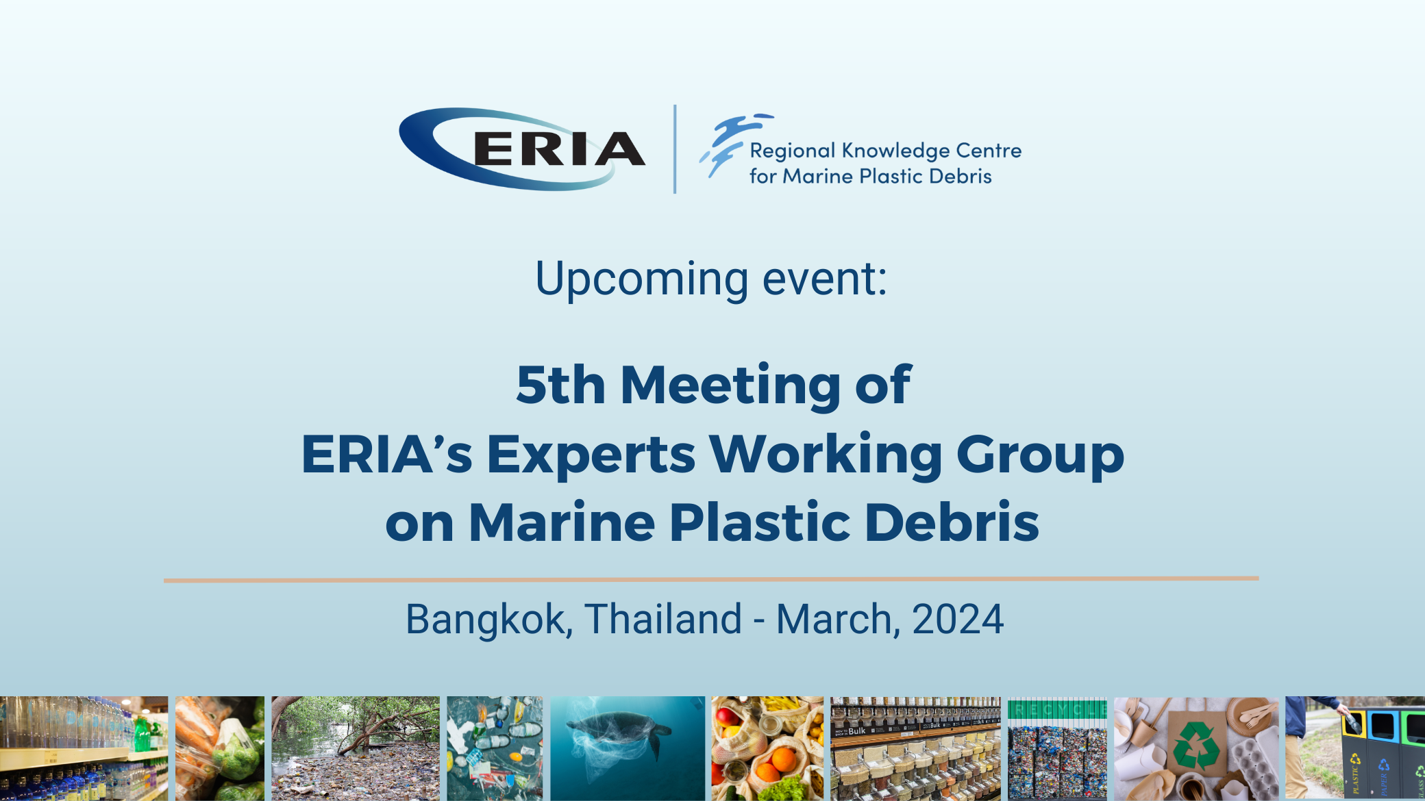 5th Meeting of ERIA’s Experts Working Group on Marine Plastic Debris